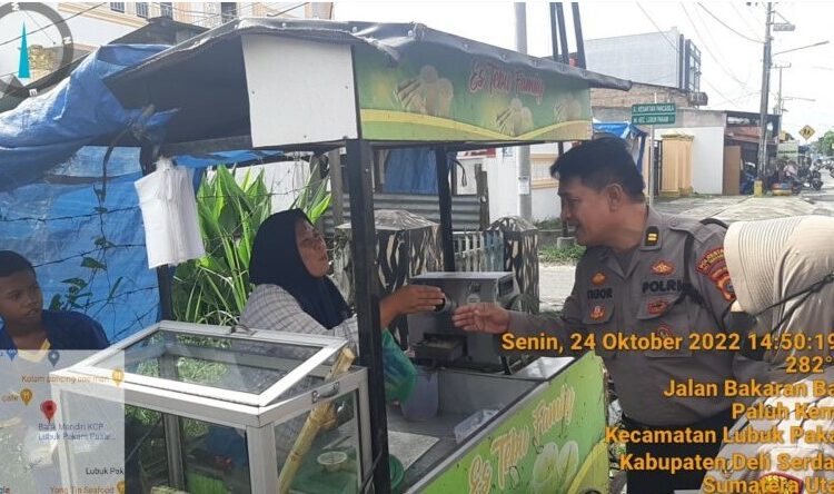  Sat Samapta Polresta Deli Serdang Bagikan Bansos Kepada Masyarakat Lubuk Pakam