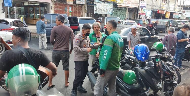  Polrestabes Medan Ajak Driver Ojek Online di Jalan Surabaya Antisipasi 3C