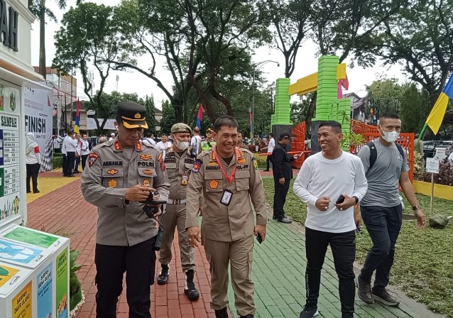  Polrestabes Medan Gandeng Pemko dan TNI Amankan Pertemuan Tiga Negara