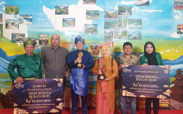  Desa Wisata Buluh Duri Raih 2 Penghargaan dari Kemenparekraf di ADWI 2022