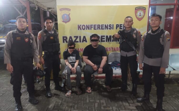  Patroli Dini Hari, Anggota Sat Samapta Polrestabes Medan dan BKO Samapta Poldasu Ringkus Pria Pembawa Narkoba