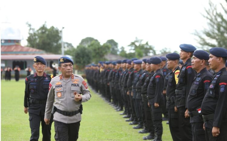  Kapolda Sumut Pimpin Upacara Pemberangkatan Satgas Operasi Puri Agung 2022 Pengamanan G20 BKO Polda Bali