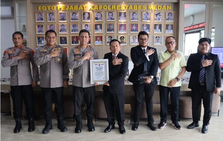 Polrestabes Medan Raih Presisi Award dari Lemkapi