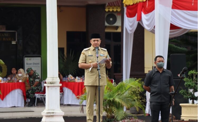 126 Cakades di Batubara Ikuti Apel Deklarasi Pilkades Damai