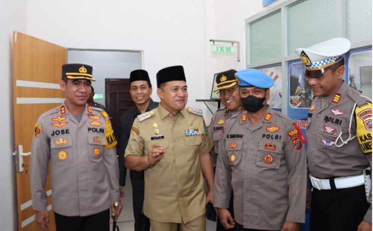 Bupati, Ketua DPRD dan Kapolres Sidak Kantor Satpas Polres Batubara