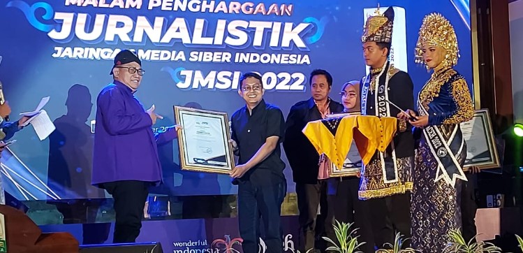  Anugerah JMSI Awards Aceh Sukses, Sekjen JMSI Eko Pamuji: JMSI Harus Ikut Memanusiakan Manusia