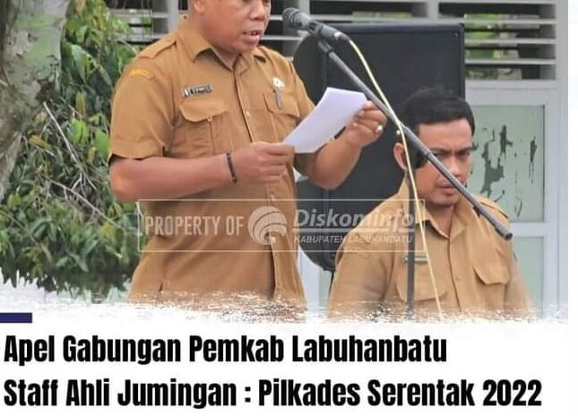  Apel Gabungan Pemkab Labuhanbatu, Pilkades Berjalan Demokratis dan Kondusif