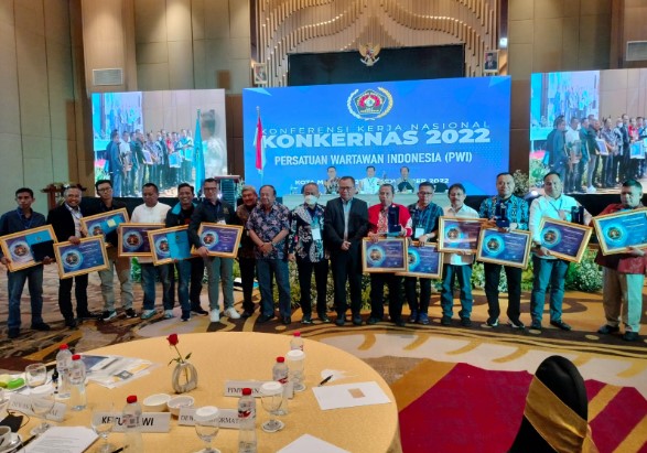  PWI Sumut Raih Penghargaan PWI 2022