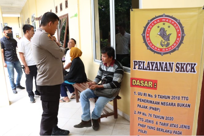  Kapolres Simalungun Cek Pelayanan SKCK Pastikan Pelayanan Maksimal