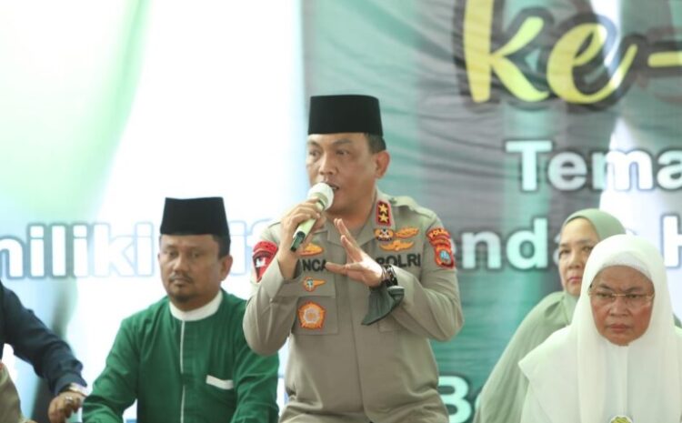  Kapolda Sumut Ajak Ibu-Ibu Majelis Taklim Halimah Berperan Perangi Narkoba dan Bijak Bermedia Sosial