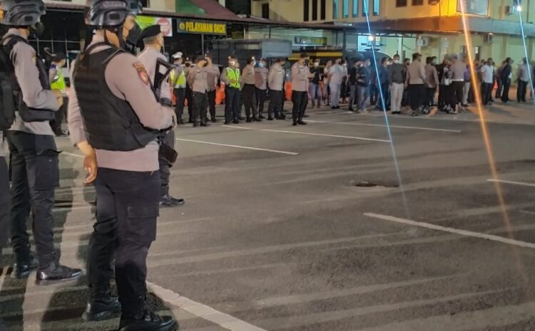  Antisipasi Geng Motor, Tim Gabungan Polrestabes Medan Gencar Tingkatkan Sispamkota