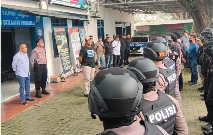 Tim Gabungan Polda Sumut Gerebek Kampung Narkoba di Pinggiran Kota Binjai