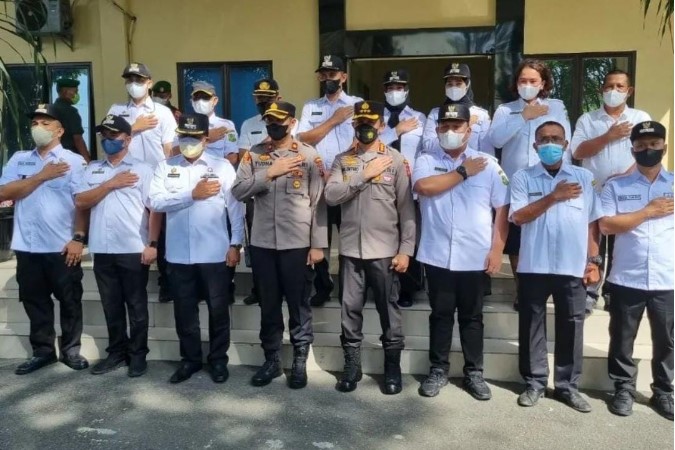  Kapolrestabes Medan Tatap Muka dengan Lurah dan Camat se-Kecamatan Medan Sunggal