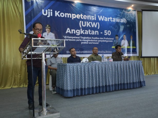 Kadis Kominfo Resmi Tutup Pelaksanaan UKW di Kabupaten Asahan