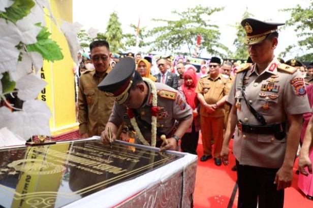 Kapolda Sumut Resmikan Polres Labusel