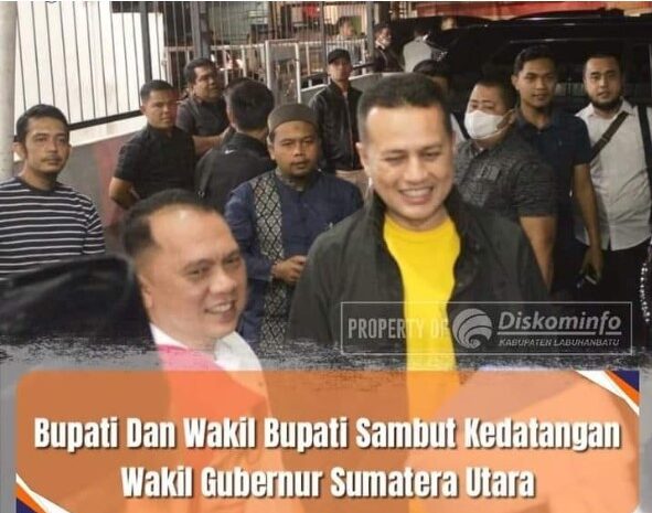  Pererat Silahturahmi, Bupati Labuhanbatu Sambut kunker Wagub Sumut