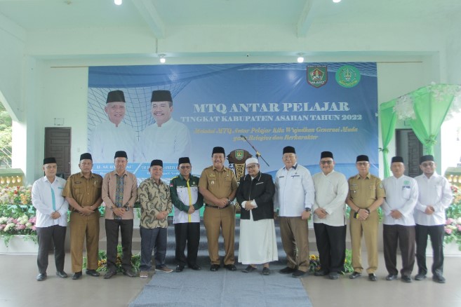  Wakil Bupati Asahan Buka MTQ Antar Pelajar