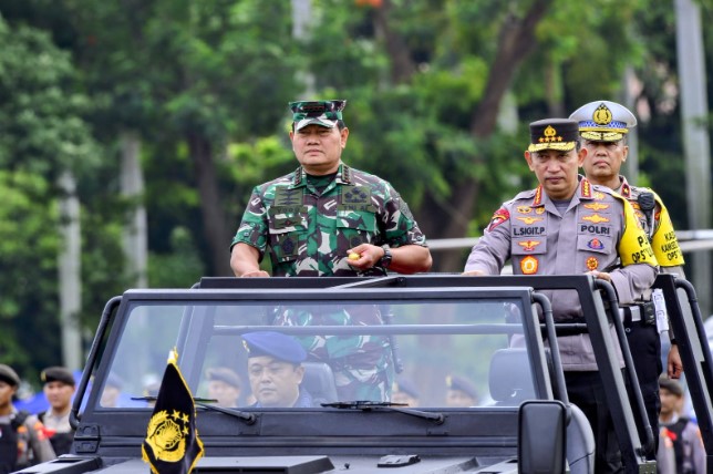  Apel Gelar Pasukan, Kapolri Pastikan Seluruh Pihak Siap Amankan Nataru