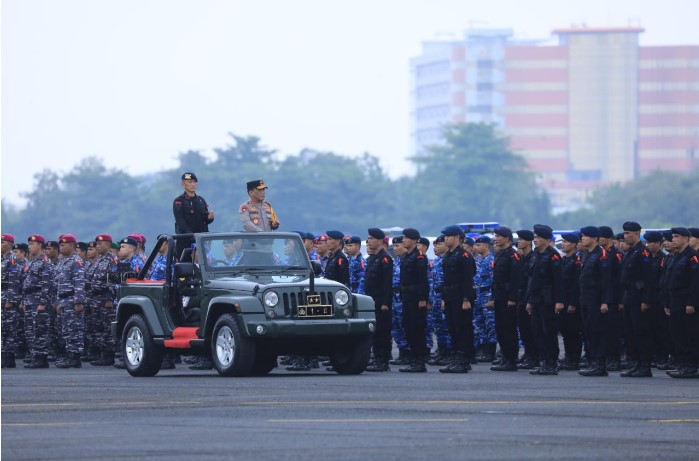  Gelar Pasukan Ops Lilin Toba 2022, Kapolda Sumut Jamin Keamanan Perayaan Nataru