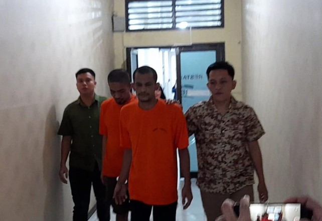  2 Perampok Ngaku Polisi Ditangkap Polrestabes Medan