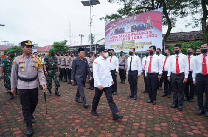 250 Personel Gabungan dan 9 Pospam disiagakan Amankan Nataru di Batubara