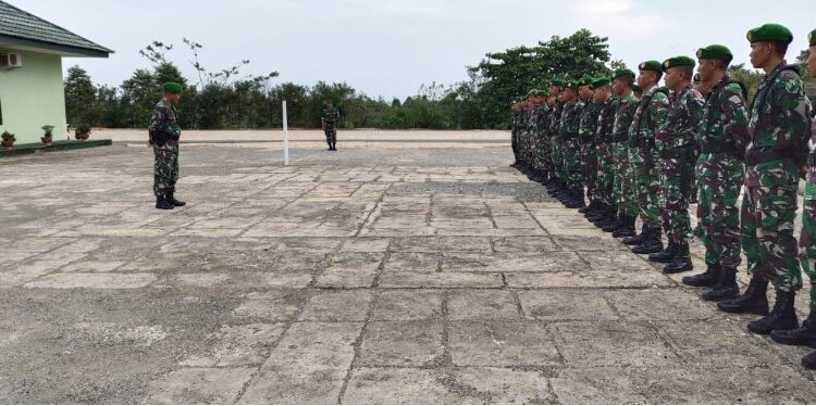  Kodim 1311/Morowali Gelar Apel Kesiapsiagaan Pengamanan Nataru