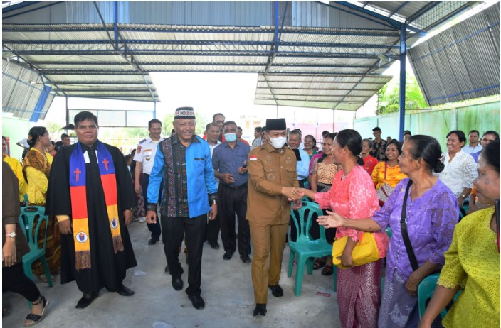 Jalin Persaudaraan dan Keberagaman, Bupati Batubara Hadiri Perayaan Natal Gabungan GPdl