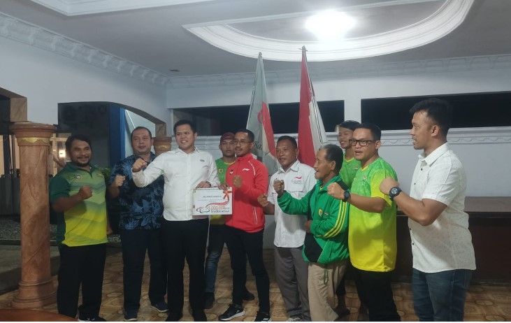  Abil Atlet Penyumbang 2 Emas dan 2 Perak APG XI Solo Terima Bonus Rp. 50 Juta dari Bupati Sergai