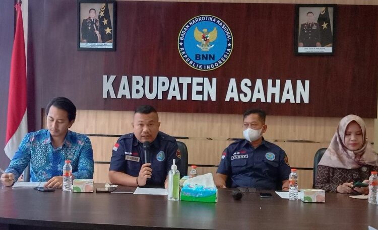  BNNK Asahan Berhasil Ungkap 15 Kasus Narkoba Sepanjang Tahun 2022