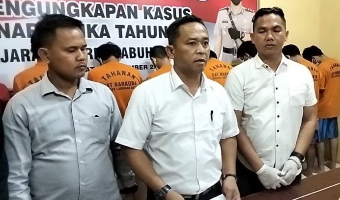  Sepanjang Tahun 2022, Polres Labuhanbatu Tangkap 439 Pelaku Narkoba