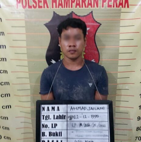 Pelaku Pengrusakan Rumah Sekdes Hamparan Perak Ditangkap