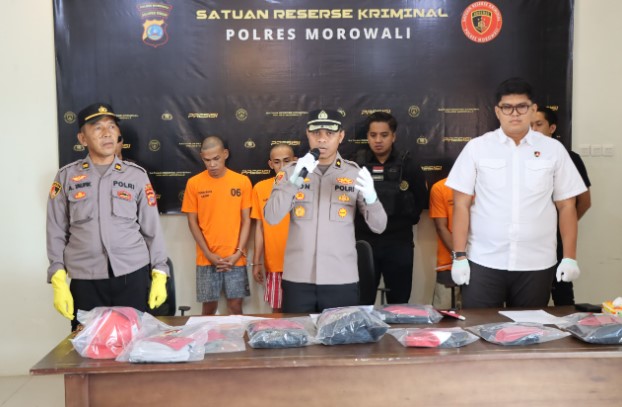  Polres Morowali Ungkap Kasus Pembunuhan di Desa Bahomotefe dan Topogaro