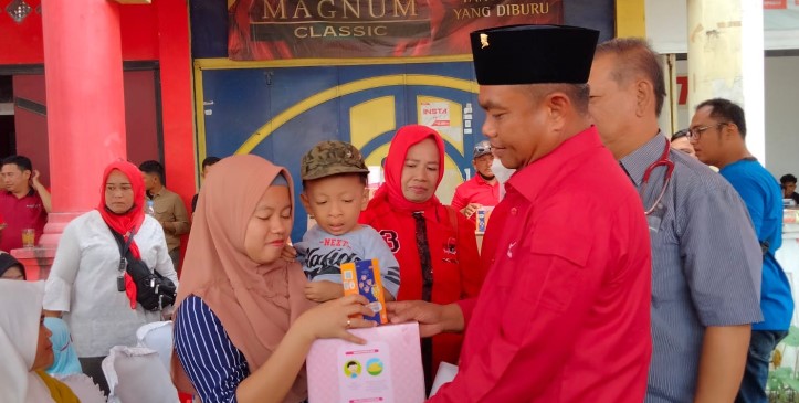  PDI-Perjuangan Sergai Gelar Pengobatan Gratis Terhadap Ibu Hamil