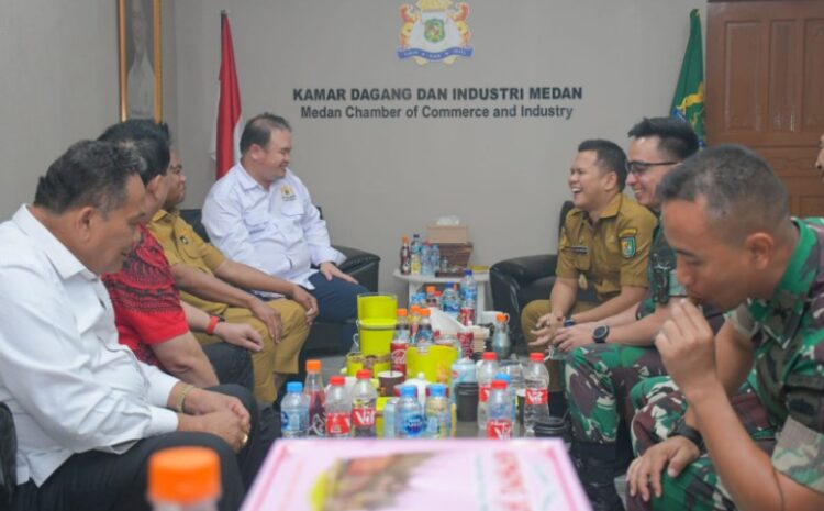 Bersilaturrahmi ke Kantor Kadin Medan, Bupati Sergai Harapkan Kerjasama Ditingkatkan