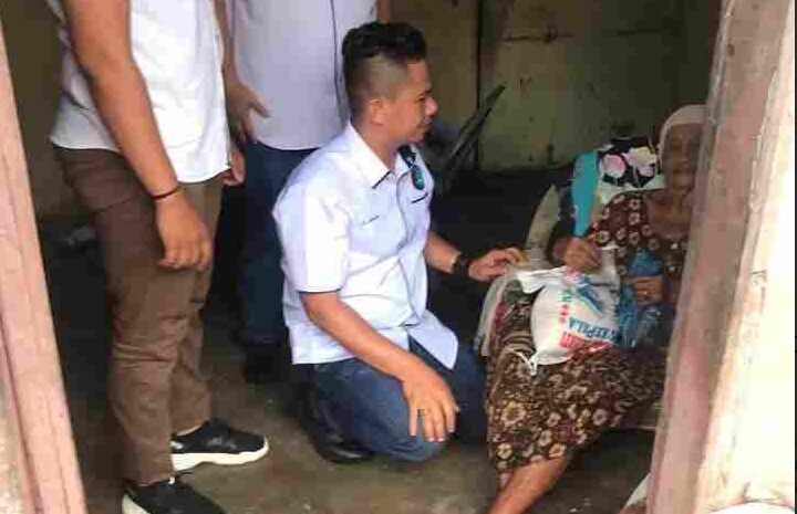 Sat Narkoba Polres Labuhanbatu Salurkan Bantuan Sembako