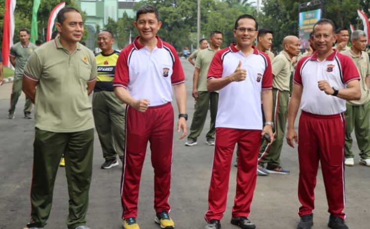  Kapolrestabes Medan Ikuti Funbike bersama Kodam l Bukit Barisan