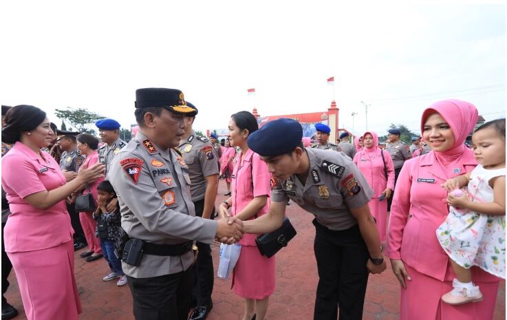 1.541 Polisi di Sumut Naik Pangkat