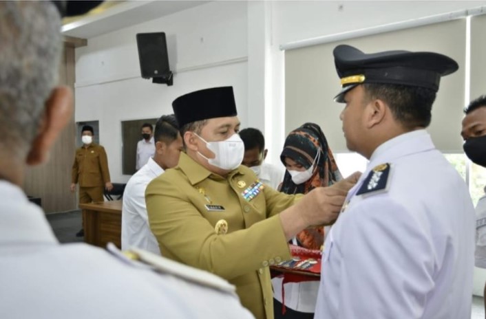  Bupati Batubara Lantik 21 Pejabat Administrator dan 3 Pejabat Pengawas