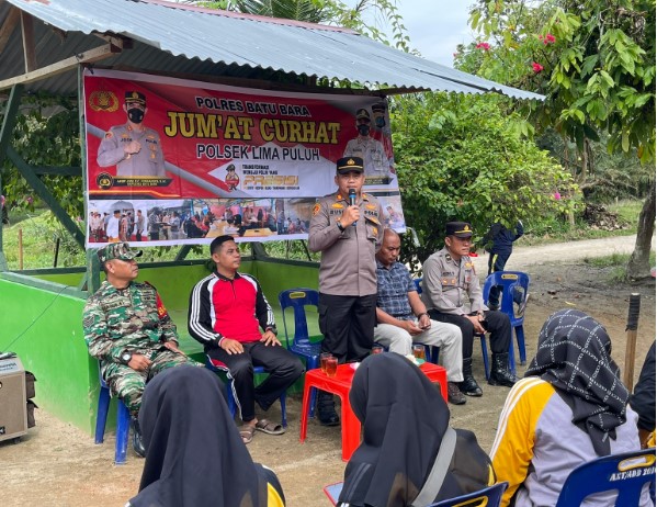 Kapolsek Lima Puluh Beri Bimbingan dan Penyuluhan Kepada Tokoh Masyarakat