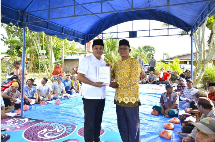  Dihadiri Bupati Batubara, Petani Cabai Desa Lubuk Cuik Gelar Kenduri Sebelum Turun Tanam