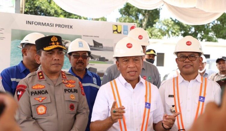 Menpora, Kapolda Sumut dan Gubsu Tinjau Progres Pembangunan Venue F1H20 Danau Toba