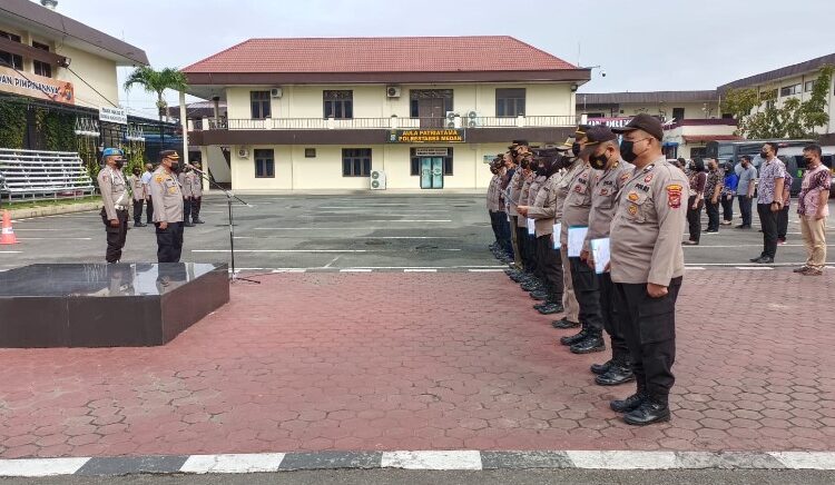  Kabaglog Polrestabes Medan Peringati Anggota Hindari Narkoba