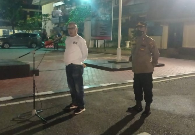  Tim Gabungan Polrestabes Medan Patroli Malam Cegah Geng Motor dan Kejahatan Jalanan