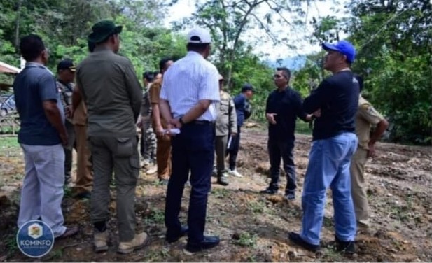  Wakil Bupati Karo Tinjau Ternak Sapi Perjalangan Mbal-Mbal Petarum