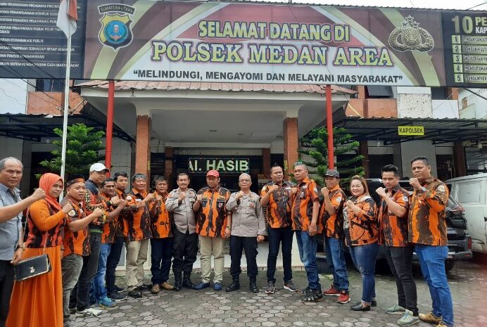 PAC Pemuda Pancasila Kecamatan Medan Denai Audensi Dengan Polsek Medan Area