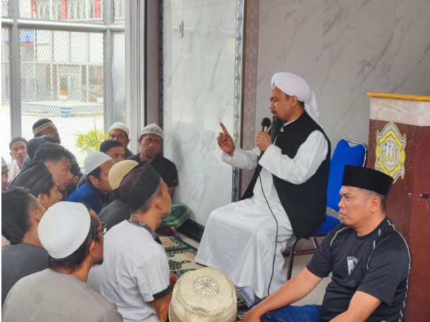  KH Abdurrahman Al Banjari Berikan Syiar Islam Bagi Warga Binaan Rutan Kabanjahe