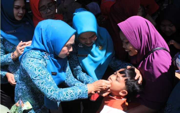  Antisipasi Penyebaran Polio CVDPV2, 50.628 Anak Balita di Labuhanbatu Akan Diimunisasi