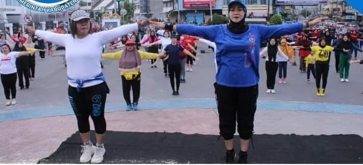 CFD Pagi Pemkab Labuhanbatu Untungkan Pelaku UMKM