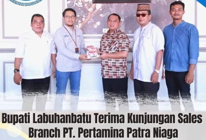 Bupati Labuhanbatu Terima Kunjungan Sales Branch PT Pertamina