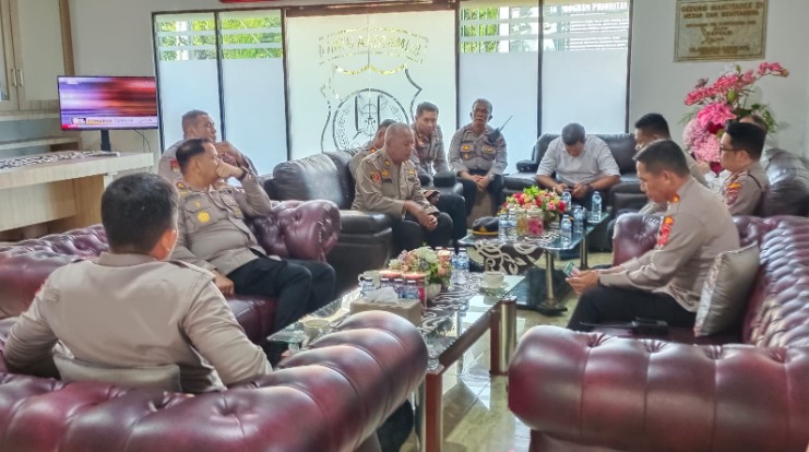  Bahas Keamanan Kota Medan, Kapolrestabes Medan Gelar Coffee Morning Bersama PJU